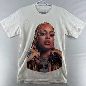 1299 S Headgear Classics Latto Graphic Print White Short Sleeve T-Shirt